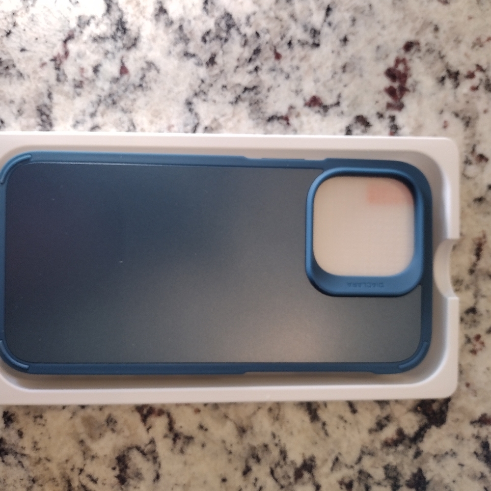 Diaclara shockproof 14 pro max phone case with screen and camera protectors